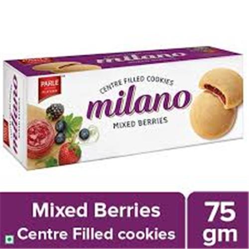 PARLE MILANO CENTRE FILLED BERRIES 75g